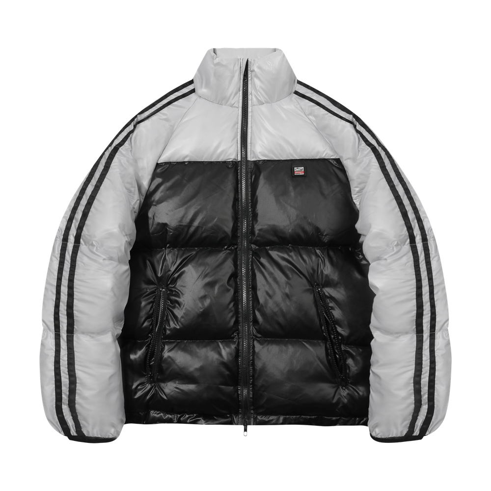 스포츠챔버 트랙 덕다운 자켓 블랙(SPORT CHAMBER Track Duck Down Jacket Black)