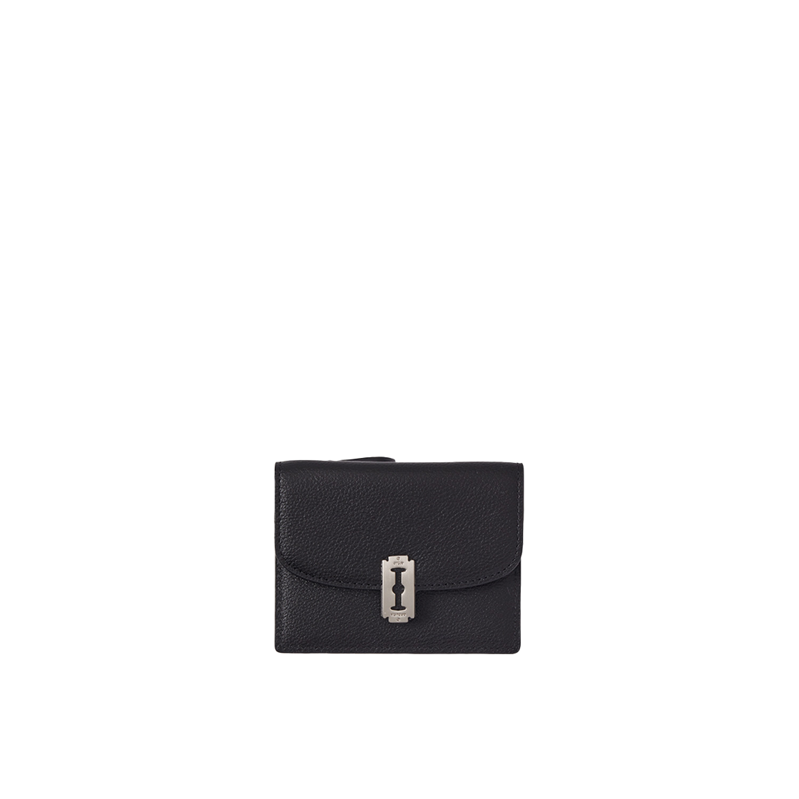 P0000FXT_K vunque Semi Lune Zipper Card Wallet Black