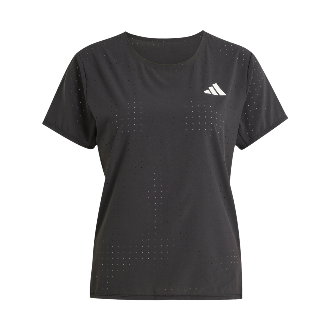 JF3480 (W) Adidas Adizero Running T-Shirt Black - KR Sizing