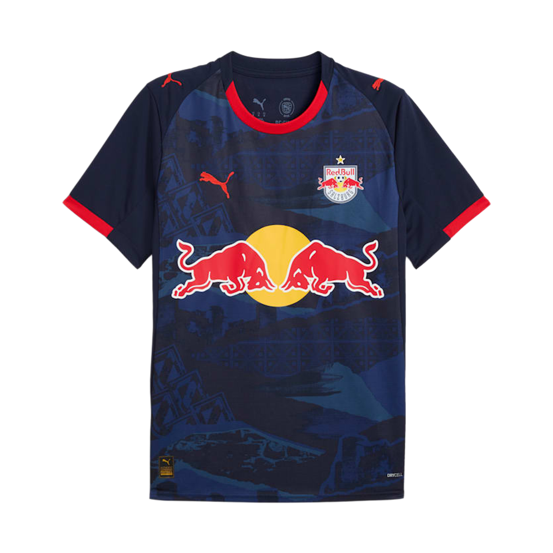 779934-02 Puma FC Red Bull Salzburg 25/26 Away Jersey New Navy Red (Non Marking Ver.)