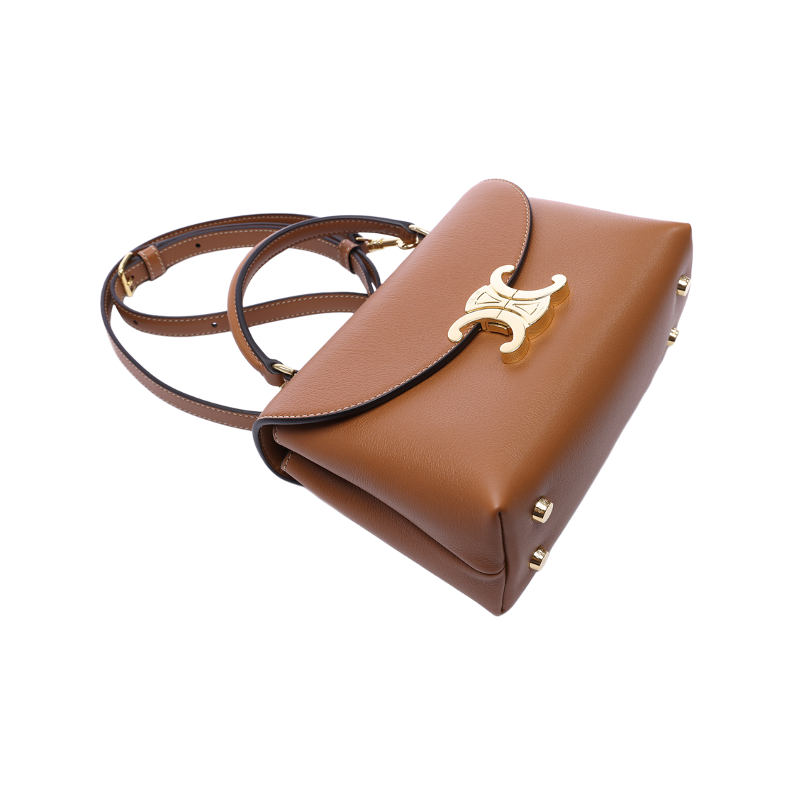 [15% 쿠폰] 셀린느 틴 니노 백 서플 그레인드 카프스킨 탄([15% 쿠폰] Celine Teen Nino Bag in Supple Grained Calfskin Tan) - 5