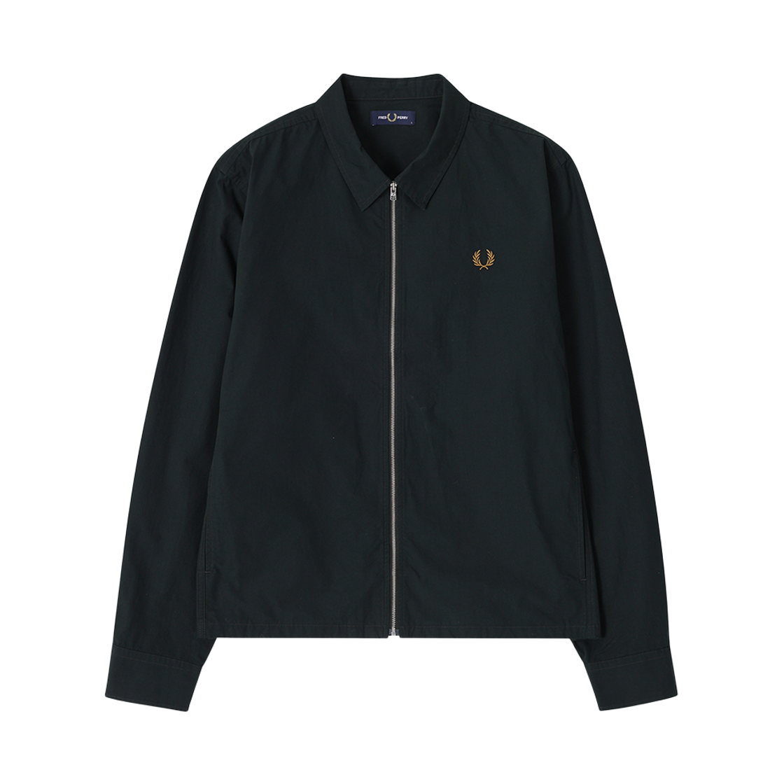 프레드페리 포플린 오버셔츠 나이트그린(Fred Perry Poplin Overshirt Night Green)