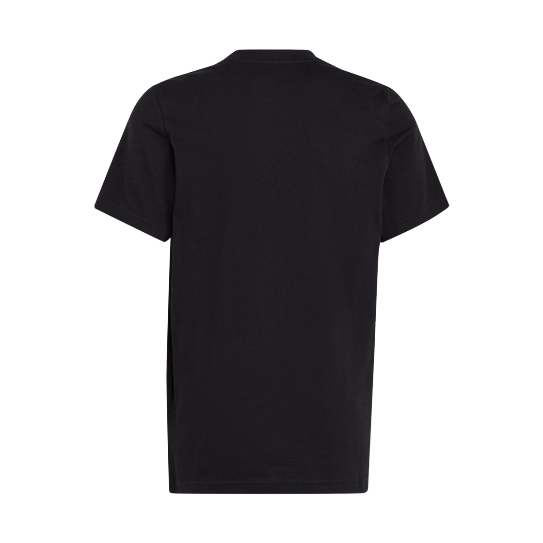 (키즈) 아디다스 에센셜 스몰 로고 코튼 티셔츠 블랙 화이트 - KR 사이즈((Kids) Adidas Essentials Small Logo Cotton T-Shirt Black White - KR Sizing) - 2