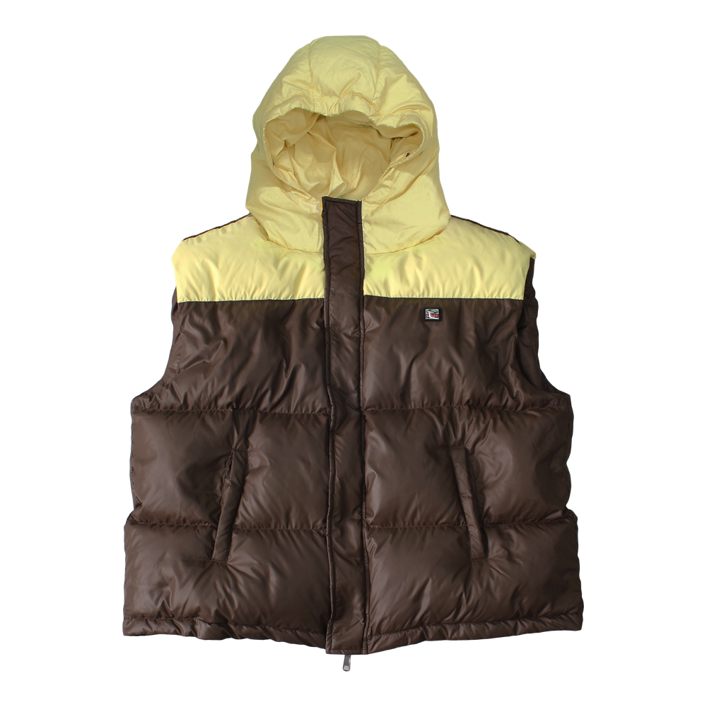 스포츠챔버 트랙 덕다운 베스트 브라운(SPORT CHAMBER Track Duck Down Vest Brown) - 2
