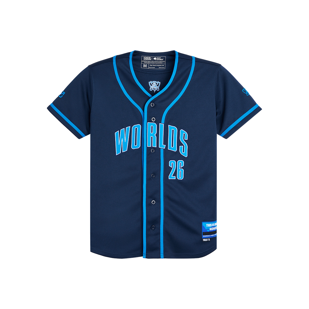 3827-50-00 WORLDS 2026 Baseball Jersey