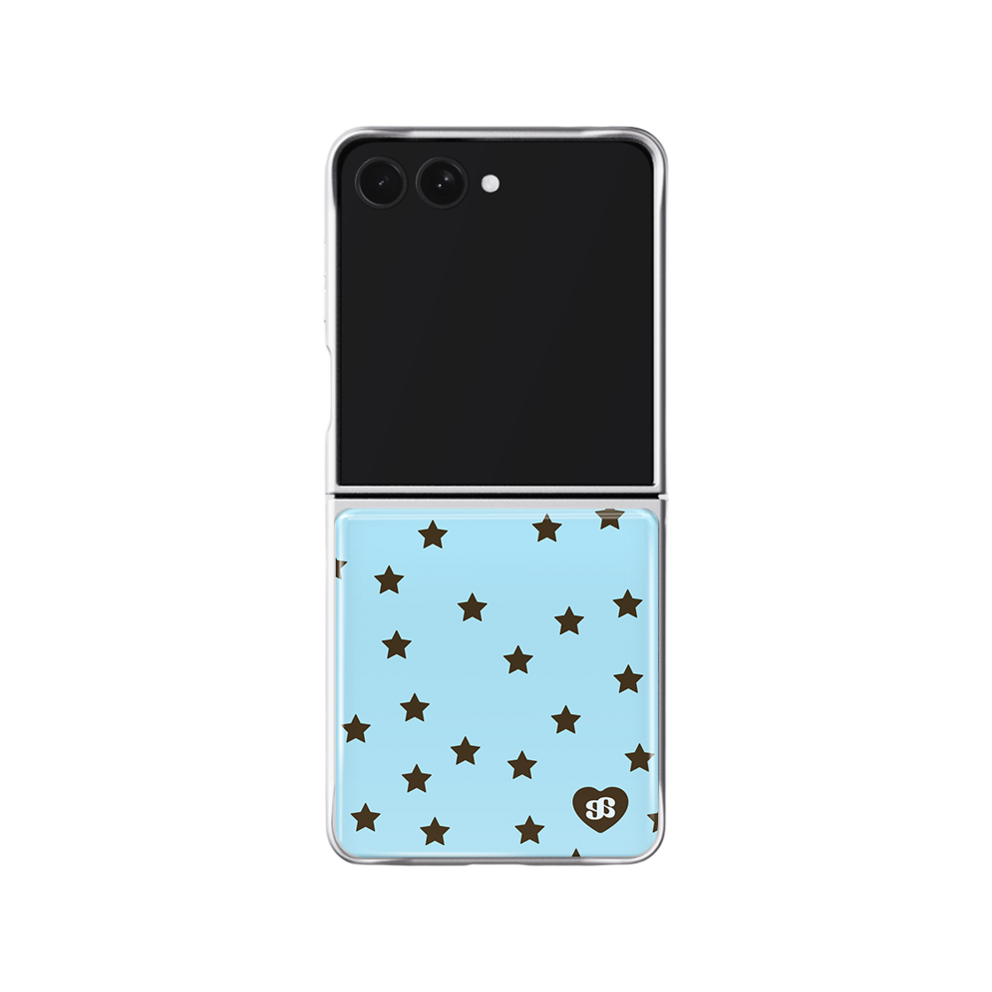 어프어프 미니스타 베이비블루 에폭시 케이스 실버(EARPEARP Mini Star Baby Blue Epoxy Case Silver) - 2