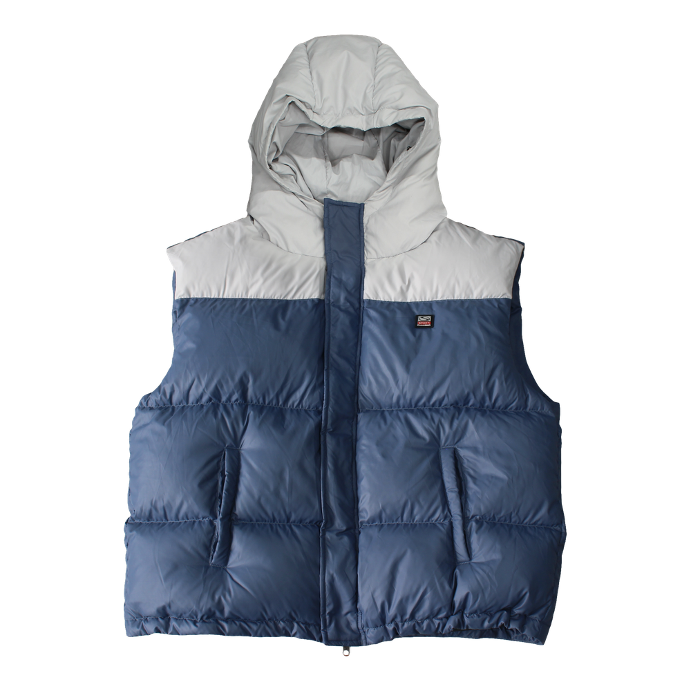 스포츠챔버 트랙 덕다운 베스트 블루(SPORT CHAMBER Track Duck Down Vest Blue) - 2