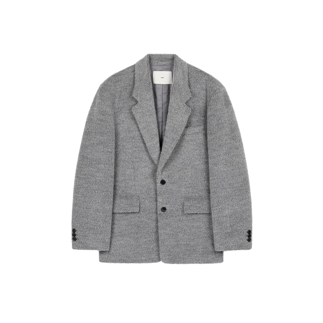 TNJA6F205G2 TNGT Oversized Alpaca Jacket Grey