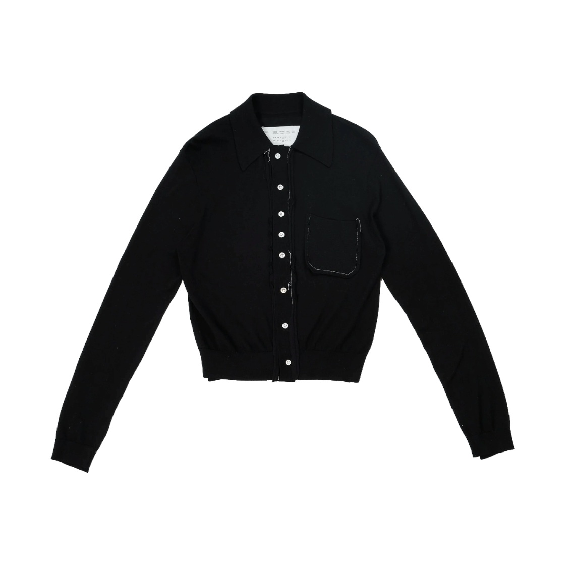 KM6DKNPCF03BK Camiel Fortgens 70S Cardigan Black - 26FW