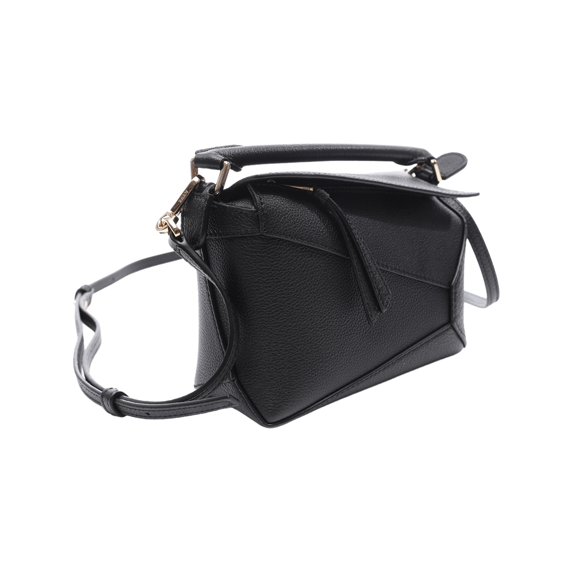 [15% 쿠폰] 로에베 소프트 그레인드 카프스킨 미니 퍼즐 엣지 백 블랙([15% 쿠폰] Loewe Mini Puzzle Edge Bag in Soft Grained Calfskin Black) - 3