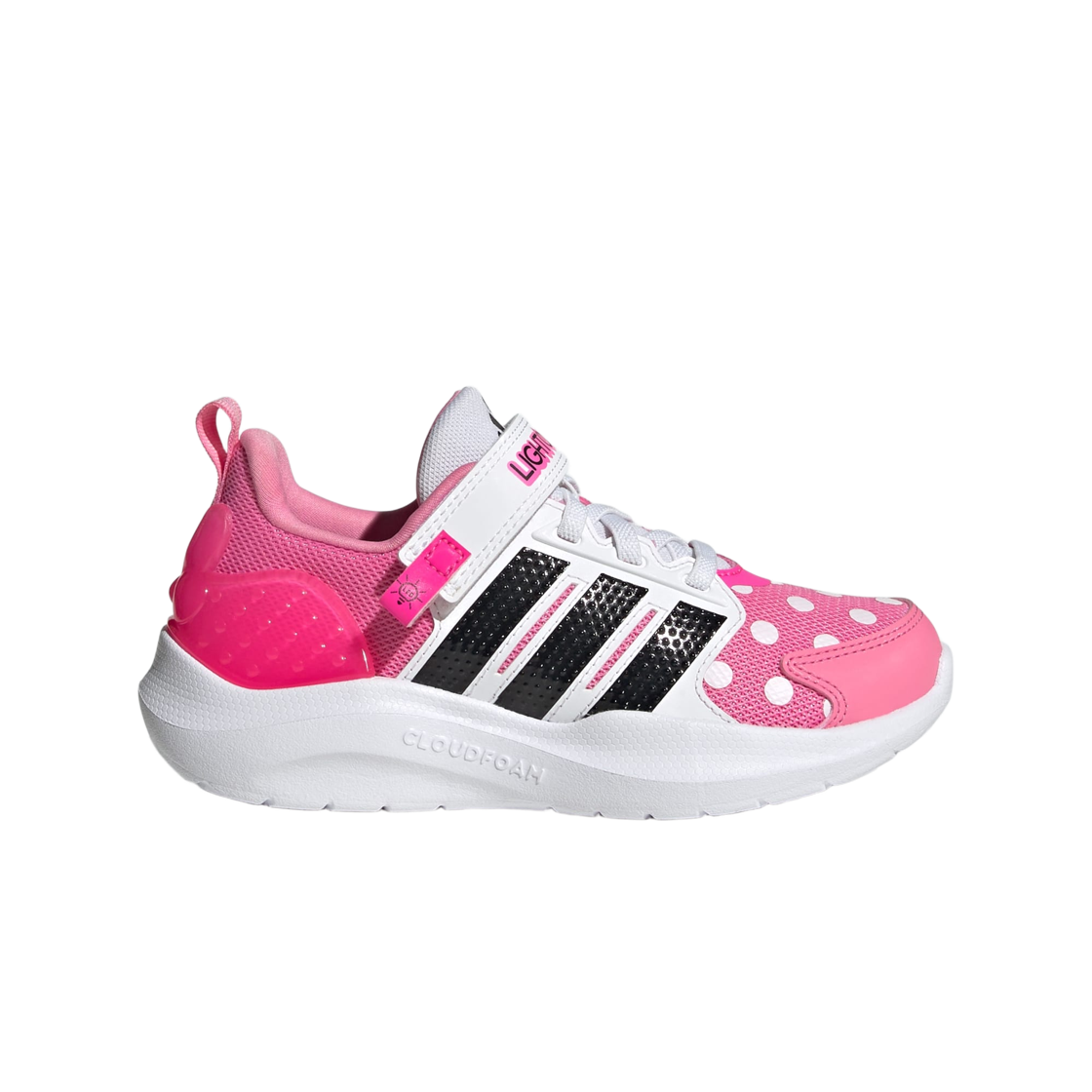JR2305 (C) Adidas x Disney Lightorama RNR Minnie Mouse EL Bliss Pink Core Black