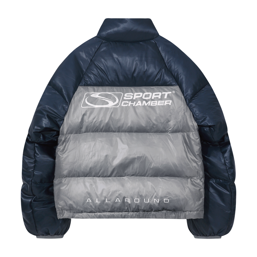 스포츠챔버 트랙 덕다운 자켓 네이비(SPORT CHAMBER Track Duck Down Jacket Navy) - 2