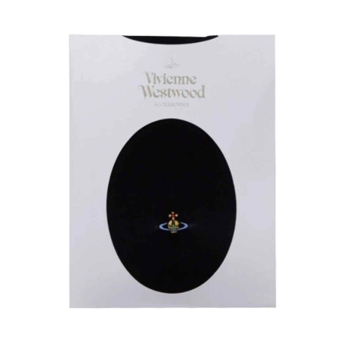 502605423/7088321 (W) Vivienne Westwood One Point Orb Plain Tights Black