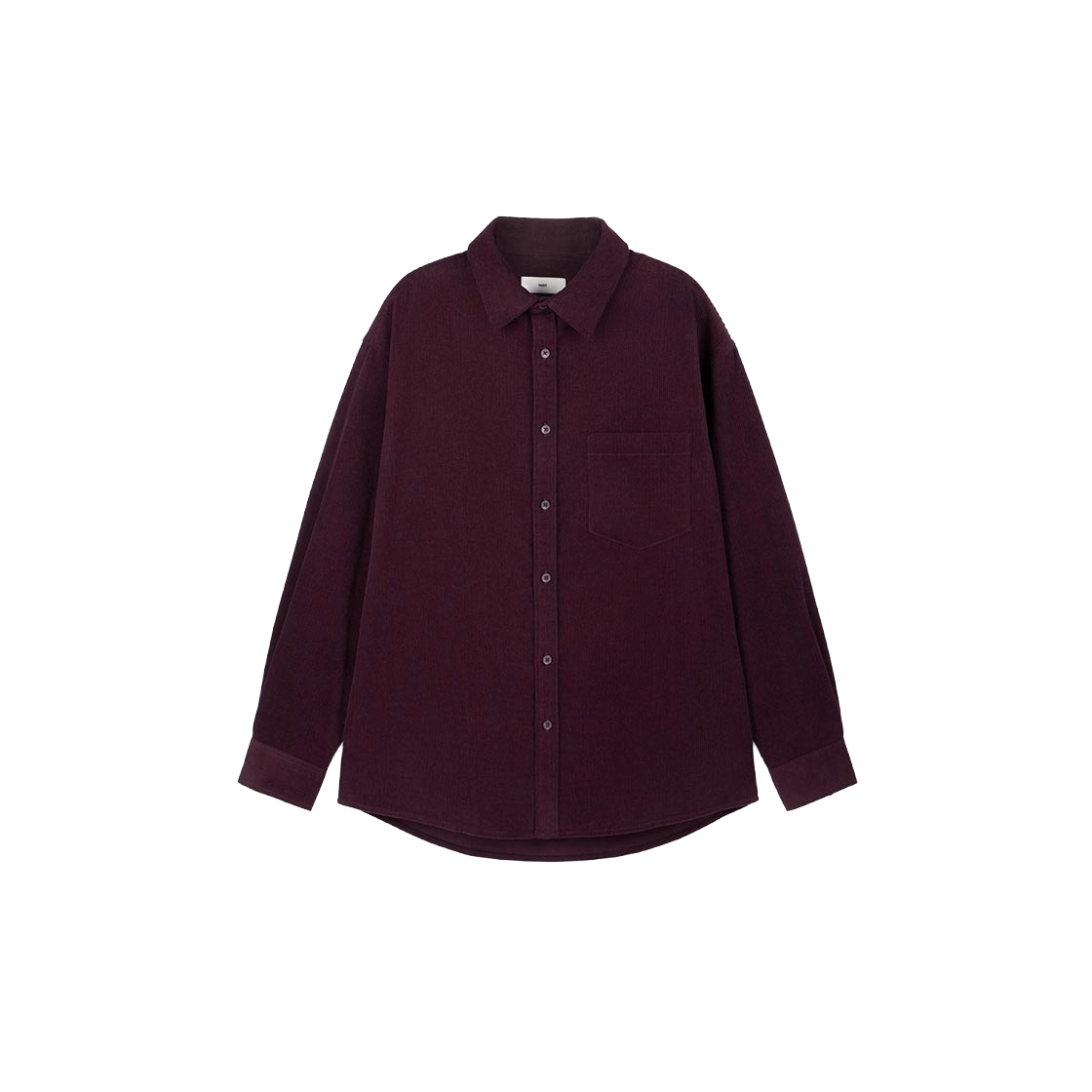 TNSH6F103D2 TNGT Comfort Corduroy Shirt Burgundy