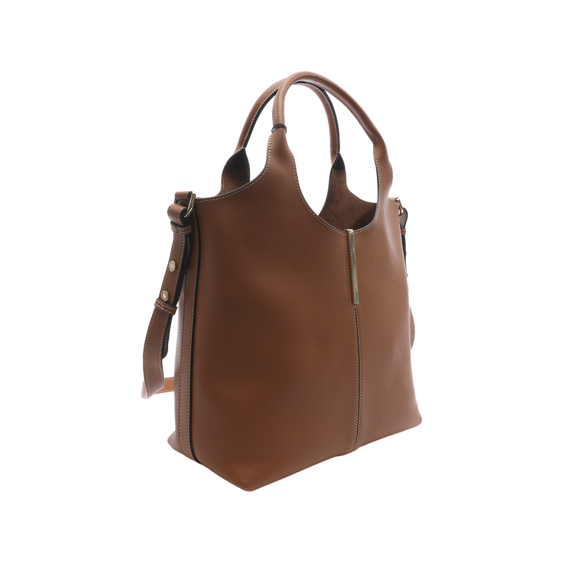 [15% 쿠폰] 토즈 레더 스몰 쇼핑백 브라운([15% 쿠폰] Tod's Shopping Bag in Leather Small Brown) - 3
