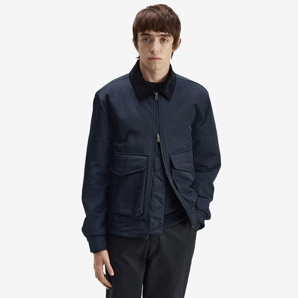 프레드페리 투웨이 나일론 카반 재킷 네이비(Fred Perry Nylon Caban Jacket Navy) - 6