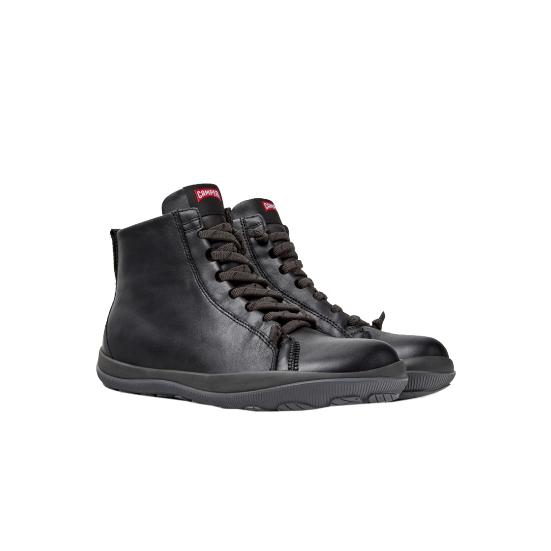 캠퍼 남성 페우 피스타 GM 앵클부츠 블랙(Camper Man Peu Pista GM Boots Black) - 2
