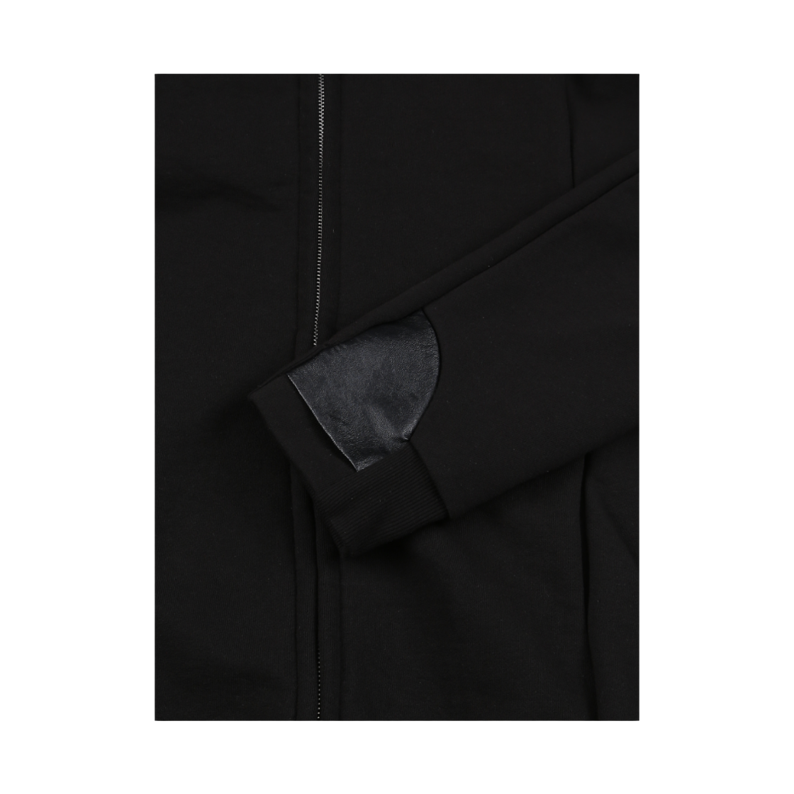 디에스엠티 하이넥 패널 후드 집업 블랙(DSMT HIGH NECK PANEL ZIP HOODIE_BLACK) - 2