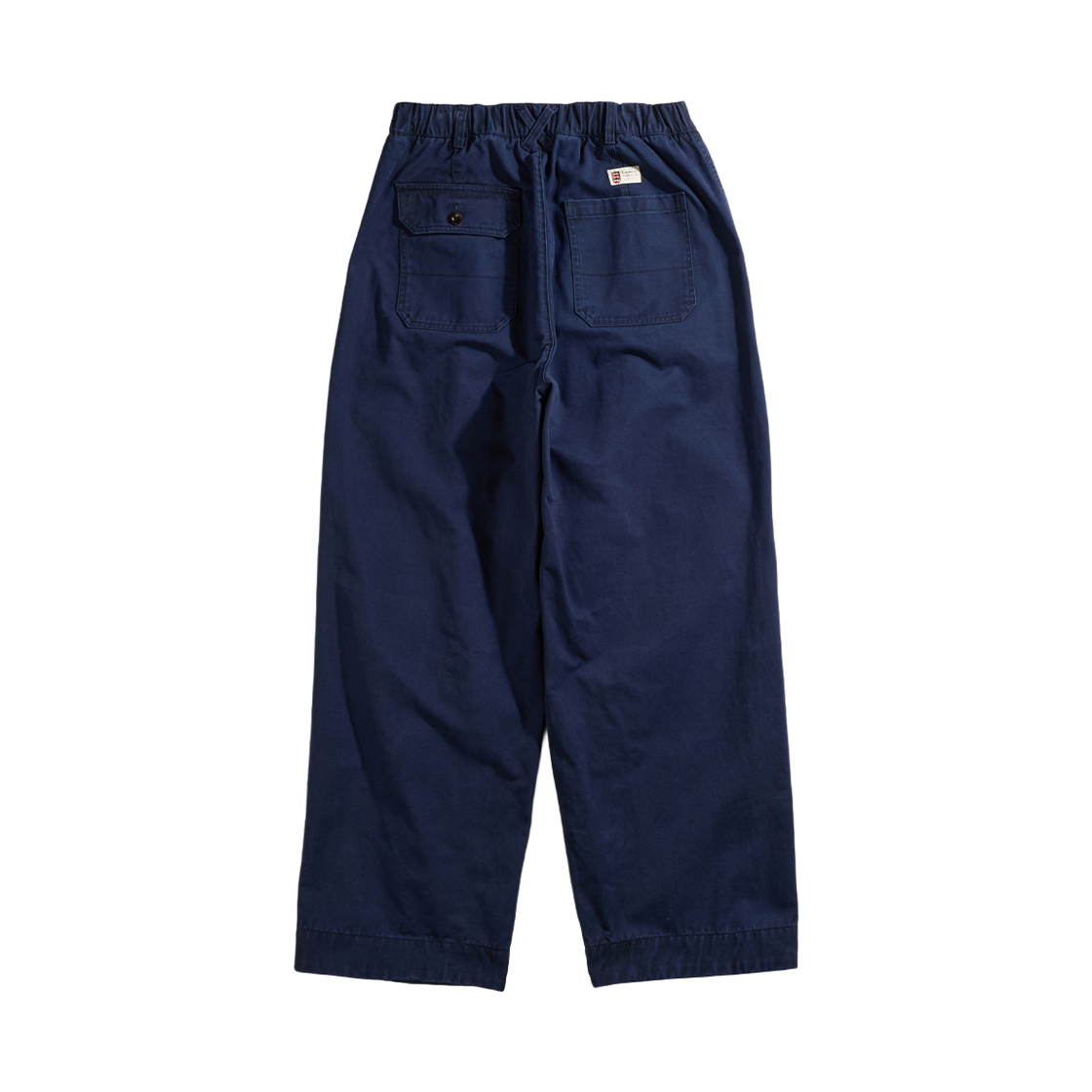 건지울른스 코튼 퍼티그 밴딩 팬츠 네이비(Guernsey Woollens Cotton Fatigue Banding Pants Navy) - 2