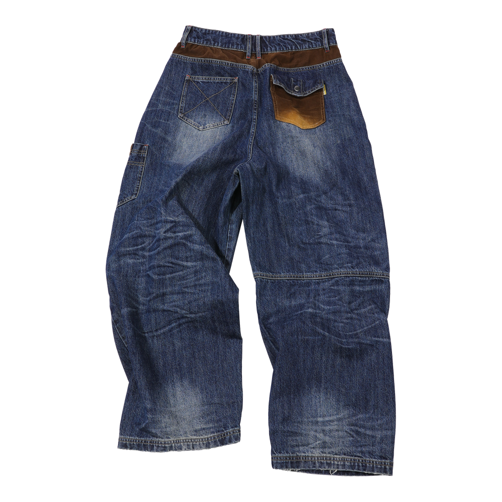메인부스 빈티지 웨스턴 데님 팬츠 인디고(MAINBOOTH Vintage Western Denim Pants INDIGO) - 2