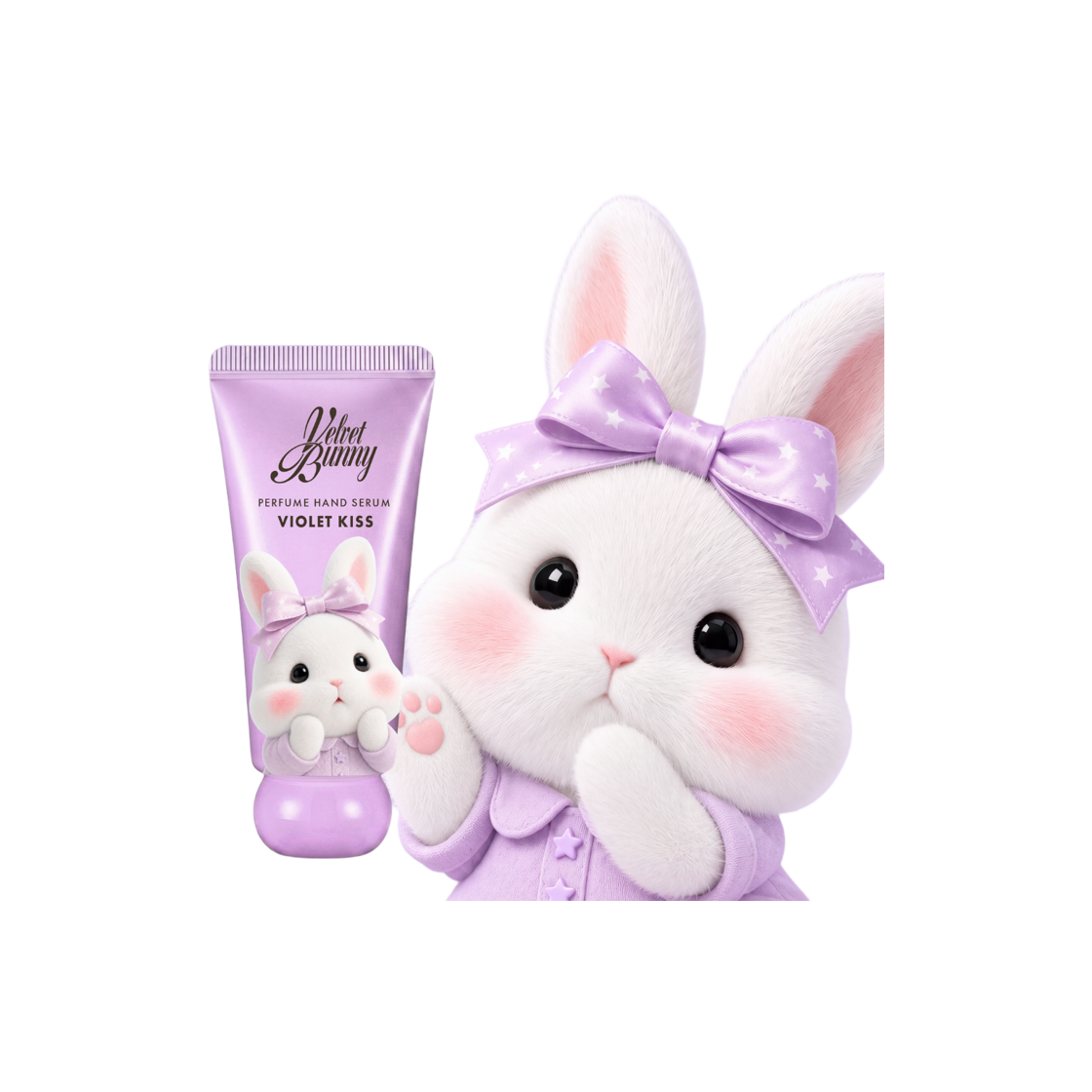 벨벳바니 x 베티바니 퍼퓸 핸드세럼 키링 50ml(VELVETBUNNY x VETTYBUNNY Perfume Hand serum 50ml) - 6