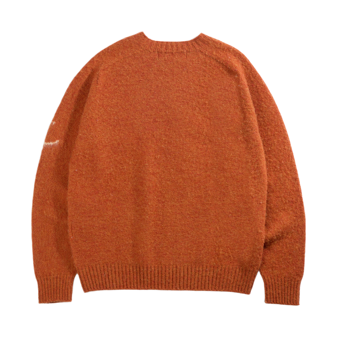 건지울른스 셔틀랜드울 쉐기독 홀가먼트 스웨터 마말레이드(Guernsey Woollens Shetland Wool Shaggy Dog Wholegarment Sweater Marmalade) - 2