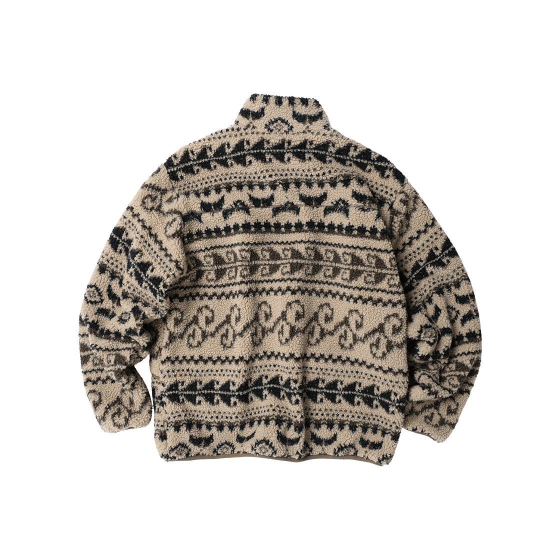 더바이닐하우스 페이즐리 플리스 자켓 베이지(Thevinylhouse Paisley Fleece Jacket Beige) - 2