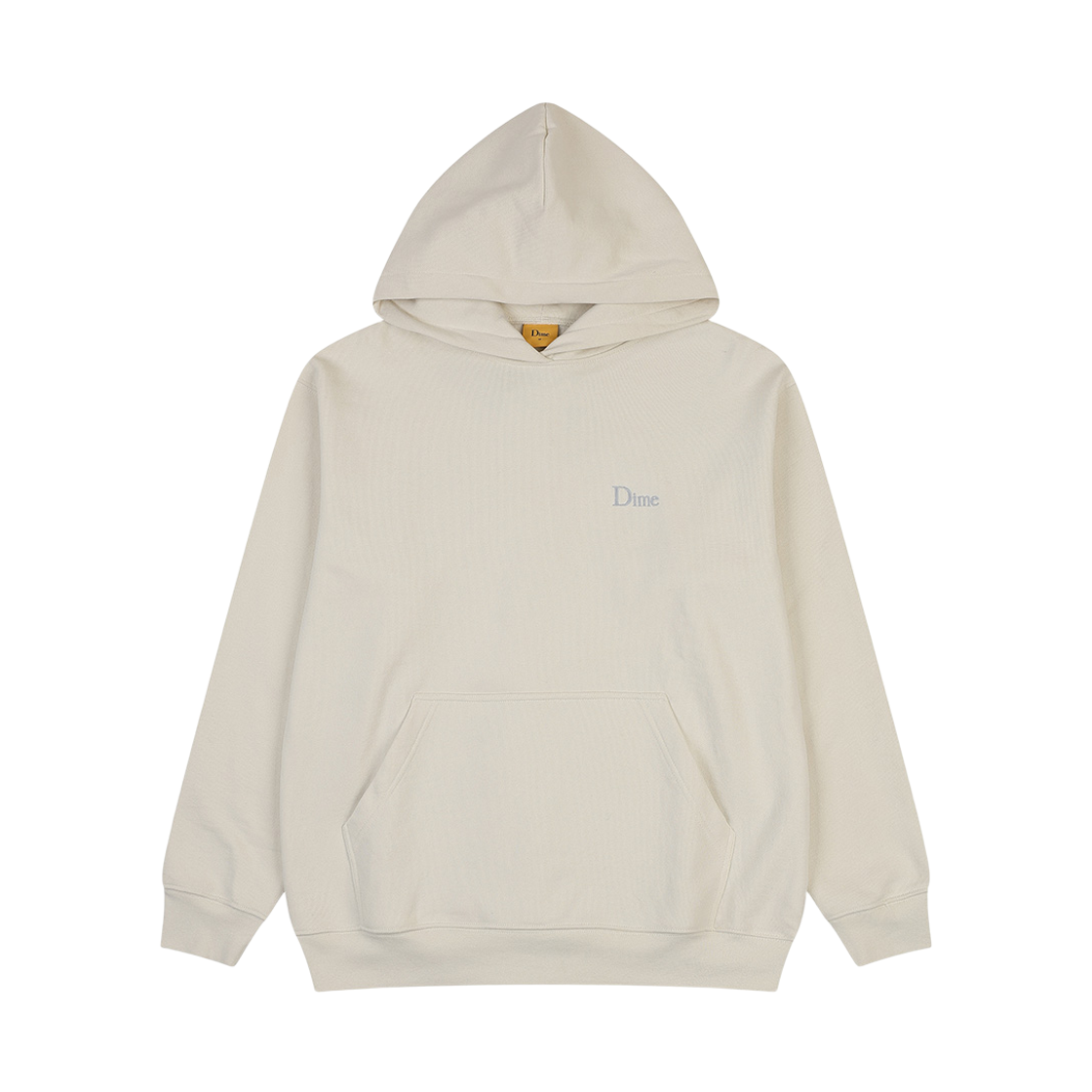 피어 다임 클래식 스몰 로고 후디 아이보리(PEER Dime Classic Small Logo Hoodie Ivory)