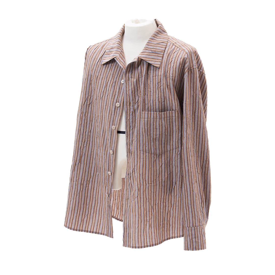 애프터마켓 링클 스트라이프 셔츠(aftermarket Wrinkle Stripe Shirt) - 2
