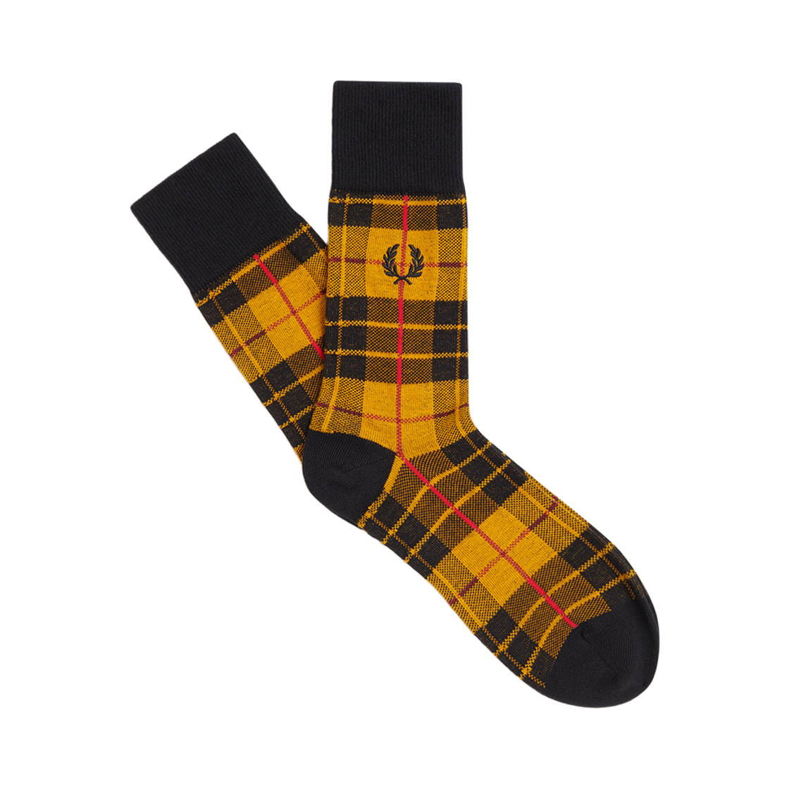 프레드페리 타탄 삭스 골드(Fred Perry Tartan Sock Gold)