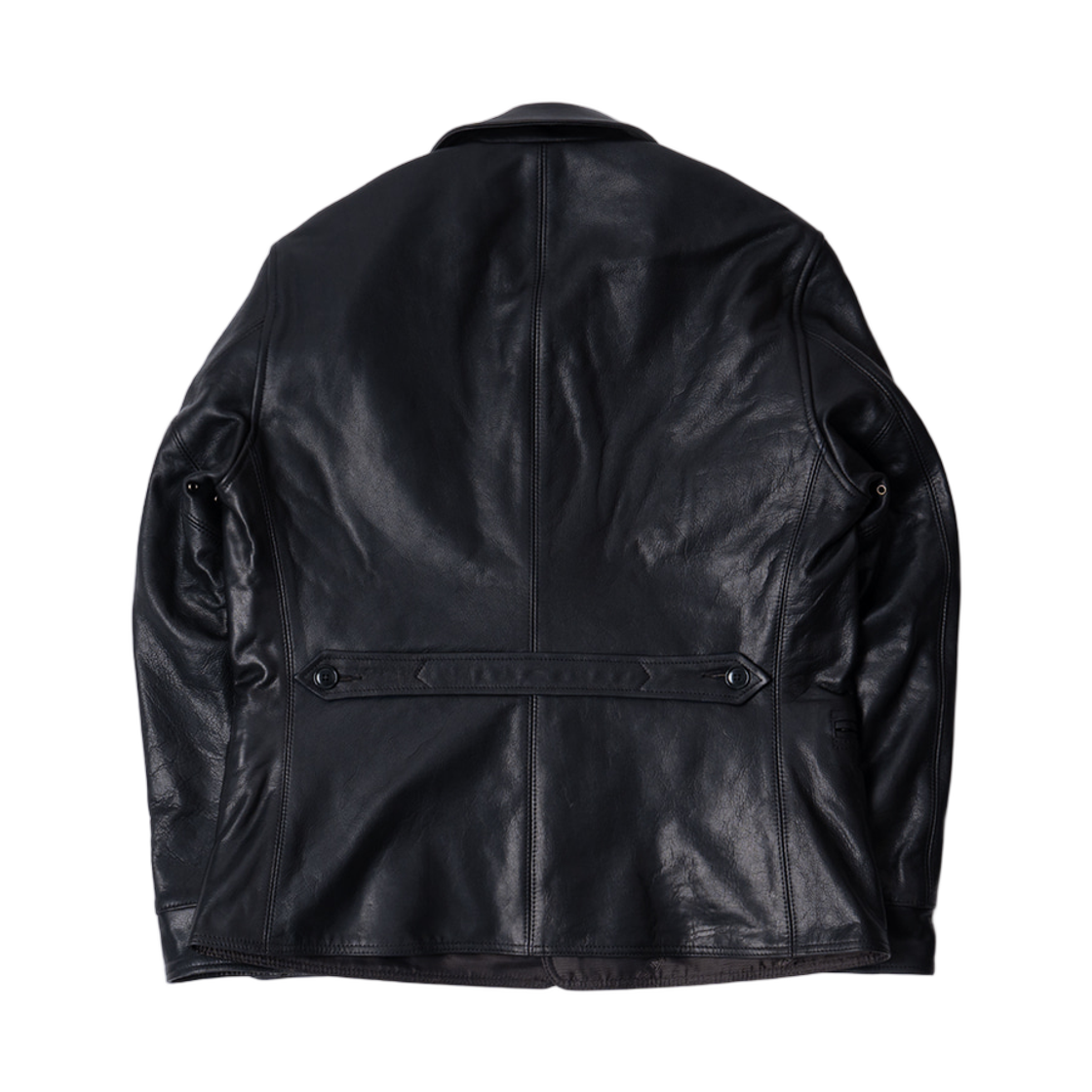본쿠라 샤샤 레더 카 코트 블랙(Boncoura Shasha Leather Car Coat Black) - 2