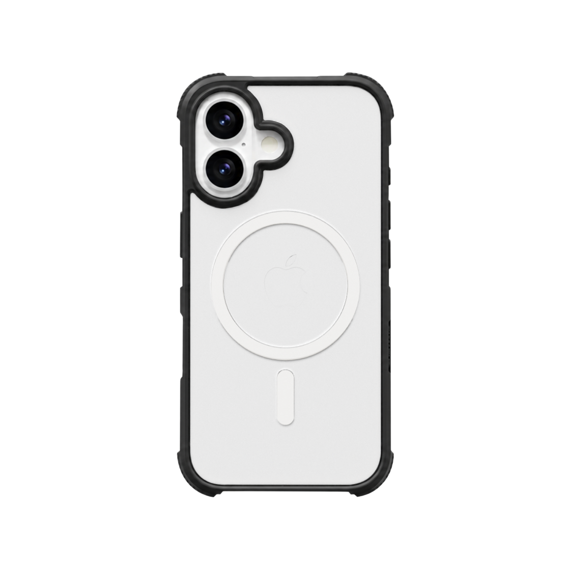 에스엘비에스 커버먼트 오르카 블랙 클리어 마그넷 케이스 for iPhone 16(SLBS CVRMNT Orca Black Clear Magnet Case for iPhone 16)