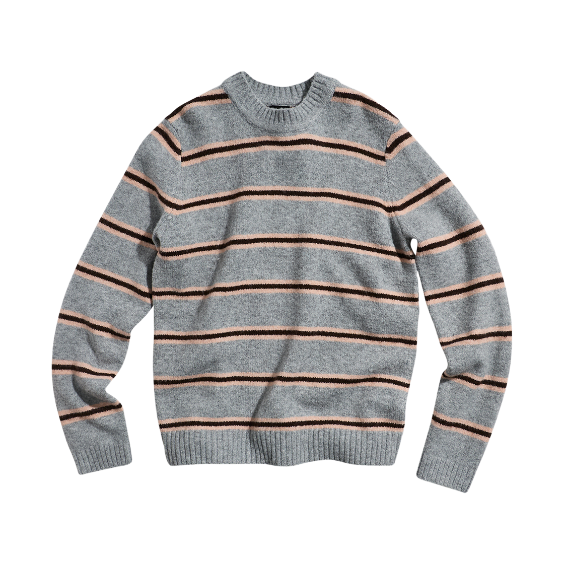 미니멀프로젝트 헤이즈 스트라이프 니트 MNT117 그레이(MINIMALPROJECT Hayes Stripe Knit MNT117 Gray)