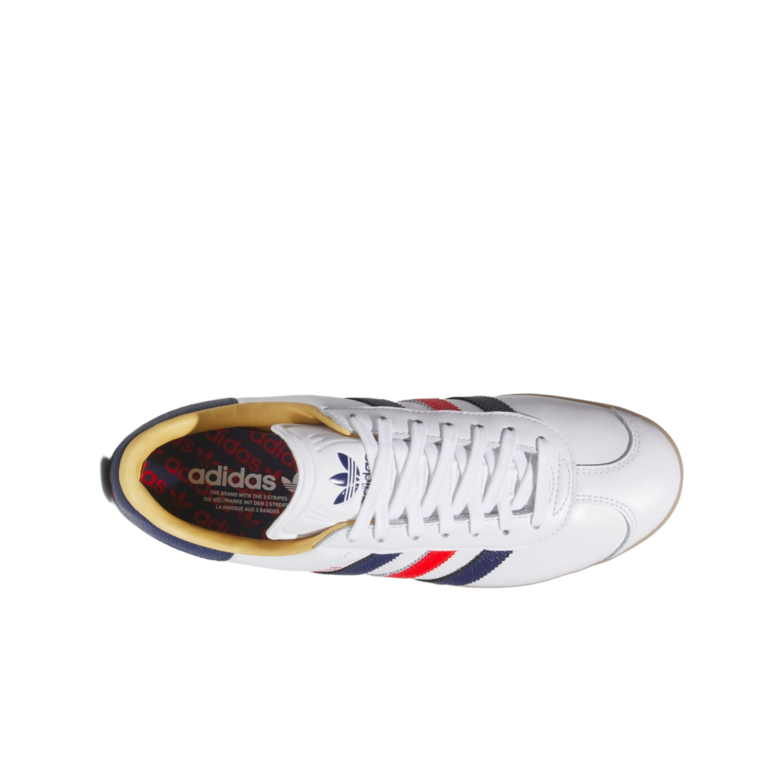 아디다스 가젤 레더 스파이크리스 골프 클라우드 화이트 다크 블루(Adidas Gazelle Leather Spikeless Golf Cloud White Dark Blue) - 2