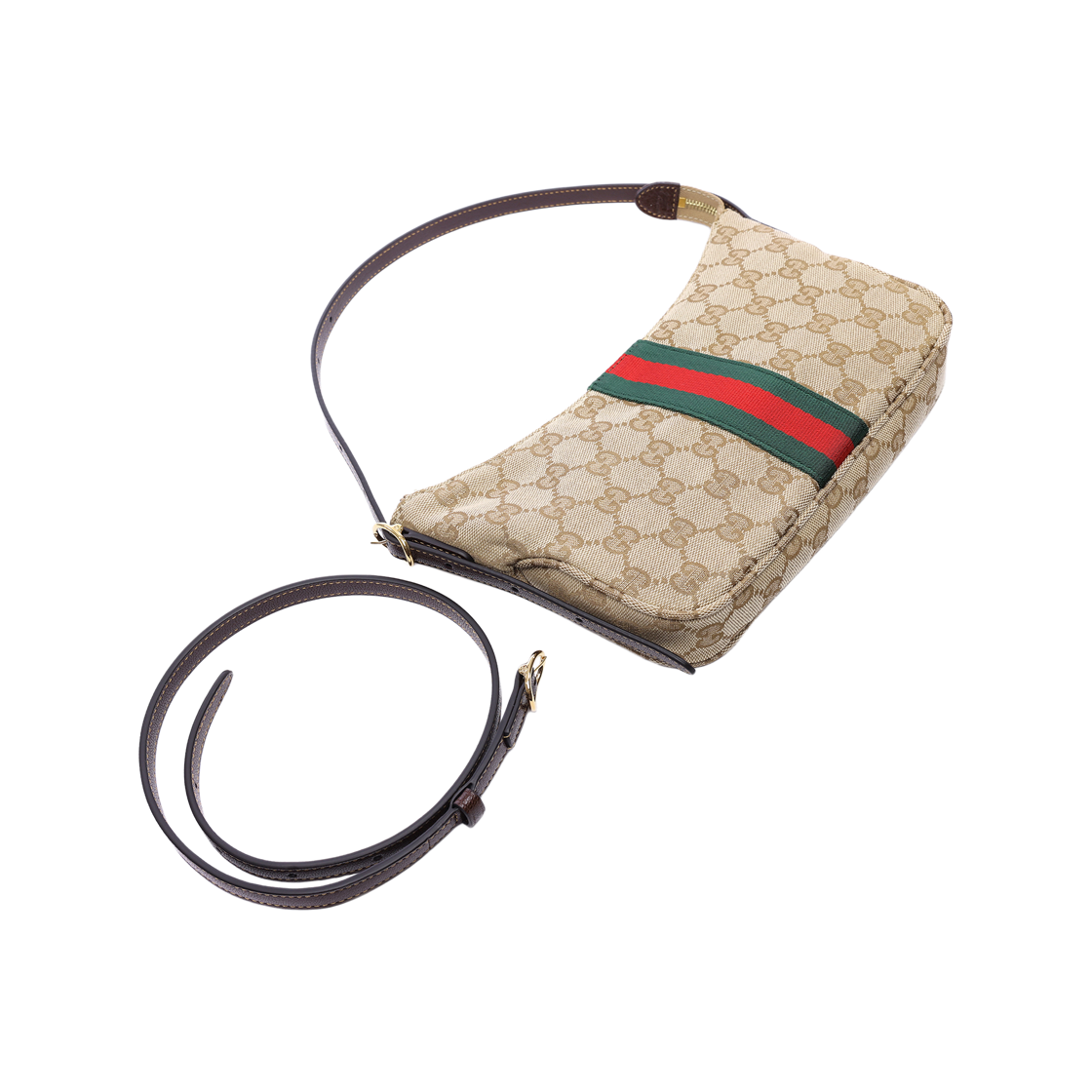 [15% 쿠폰] 구찌 루네타 스몰 크로스바디백 샌드 브라운([15% 쿠폰] Gucci Lunetta Small Crossbody Bag Sand Brown) - 5