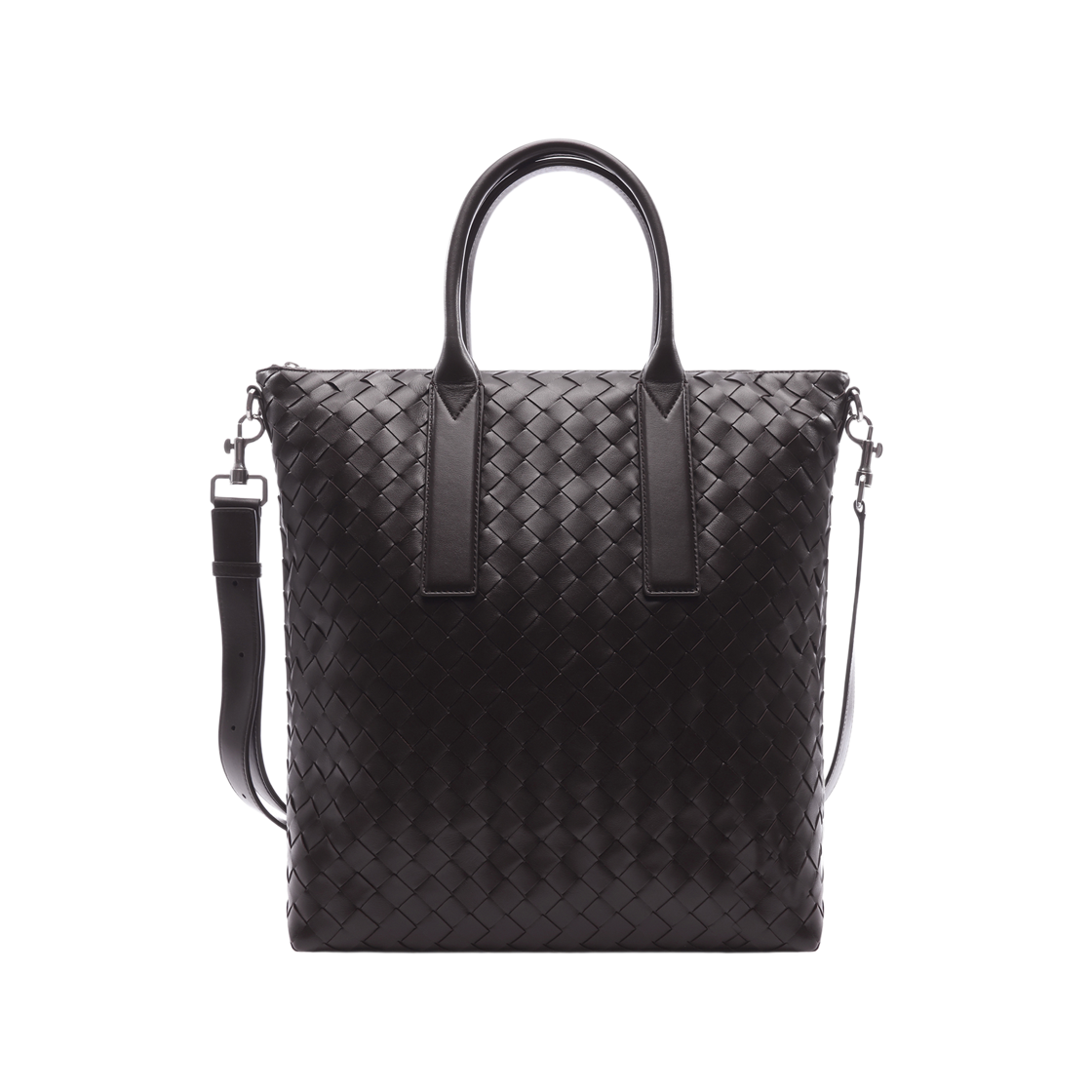 815783 V2HL1 2145 25F [15% 쿠폰] Bottega Veneta Intrecciato Zipped N/S Tote Bag Fondant