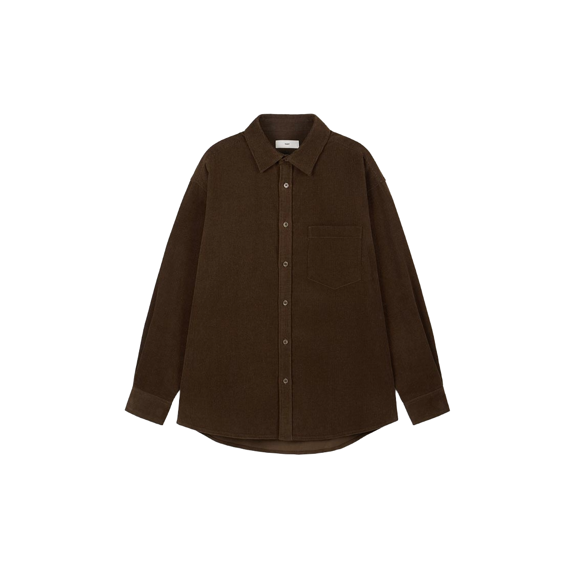 TNSH6F103W2 TNGT Comfort Corduroy Shirt Brown
