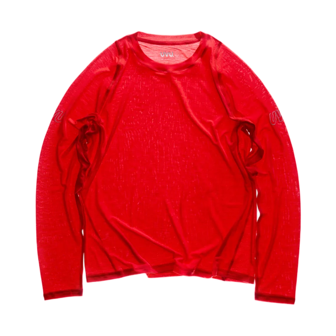 - UVU L/S Running Top Red