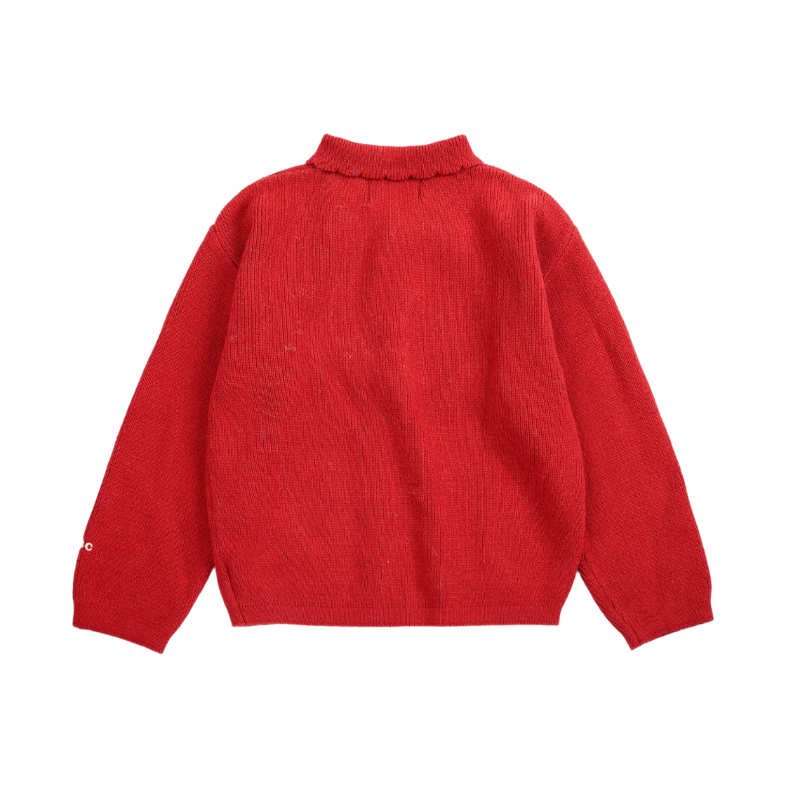 (키즈) 보보쇼즈 블라썸 가디건 레드((Kids) Bobo Choses Blossom Cardigan Red) - 2