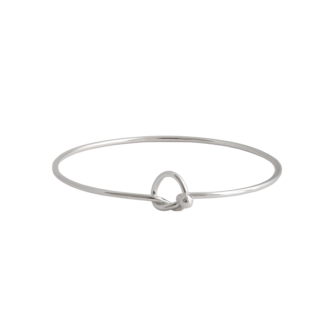 어나더레이어 미니멀 트위스트 뱅글 실버(Another Layer Minimal Twist Bangle Silver)