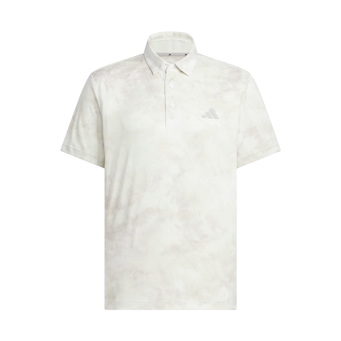 JE7142 Adidas Allover Graphic Short Sleeve Polo Shirt White - KR Sizing