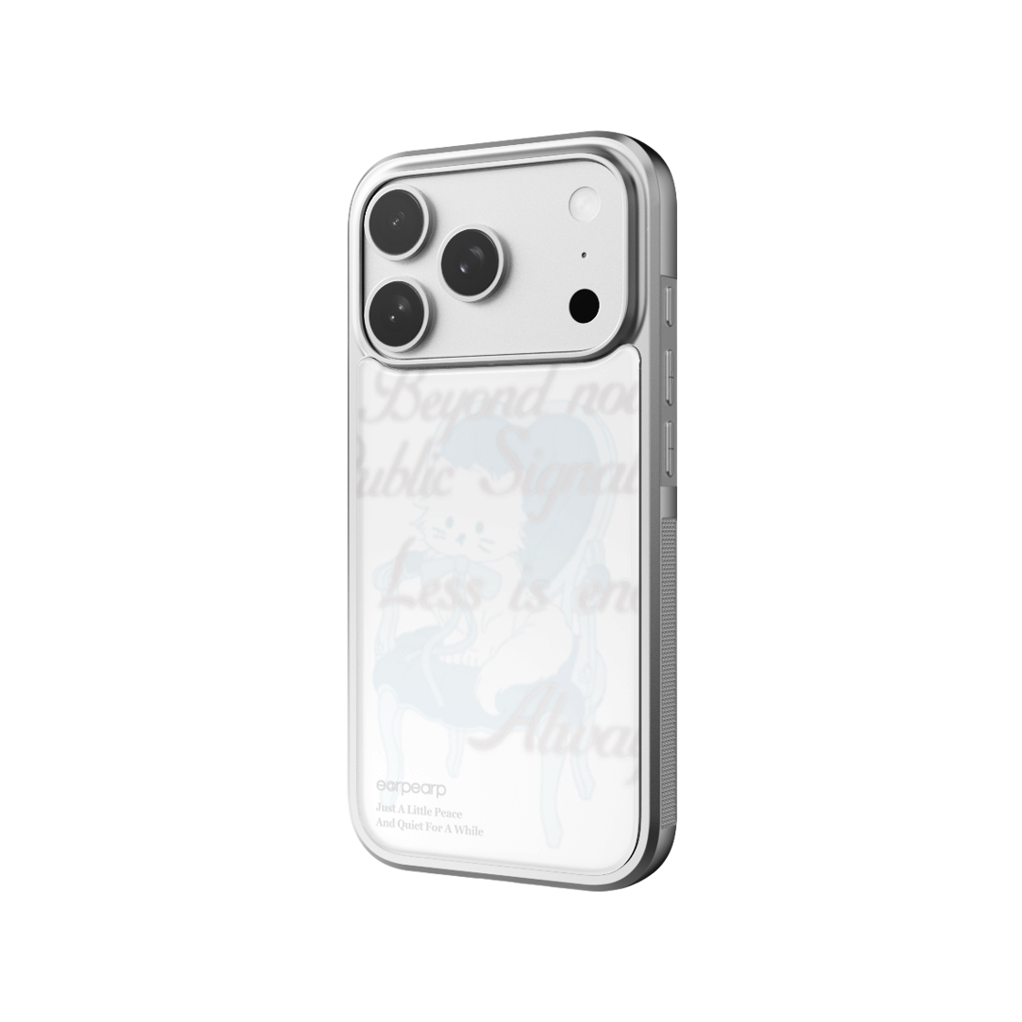 어프어프 블러리 치치 에폭시 케이스 실버(EARPEARP Blurry Chichi Epoxy Case Silver) - 2