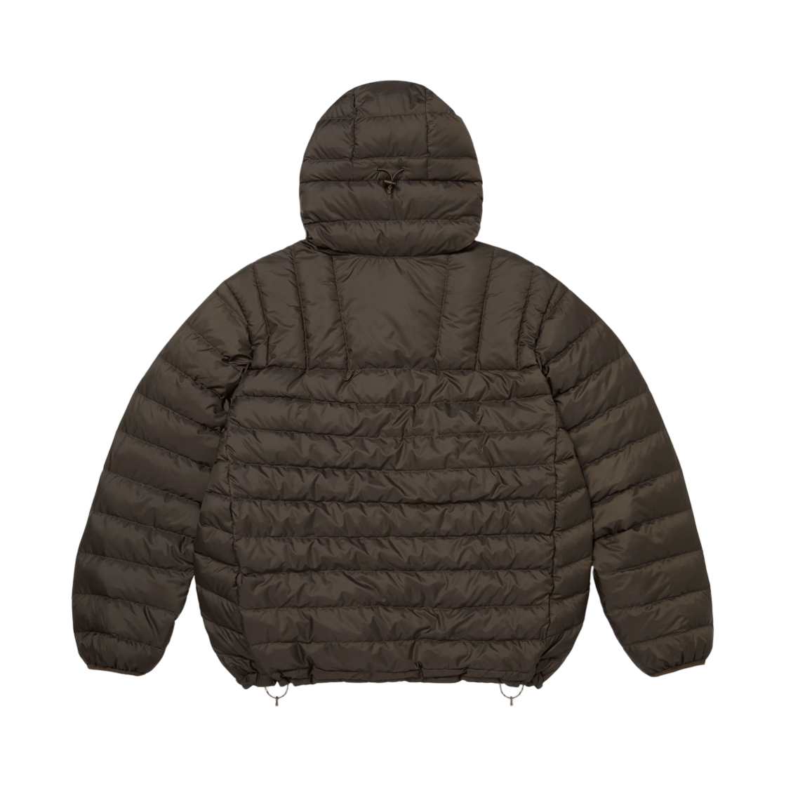 슈프림 마이크로 다운 하프 집 후드 풀오버 다크 브라운 - 26FW(Supreme Micro Down Half Zip Hooded Pullover Dark Brown - 26FW) - 2