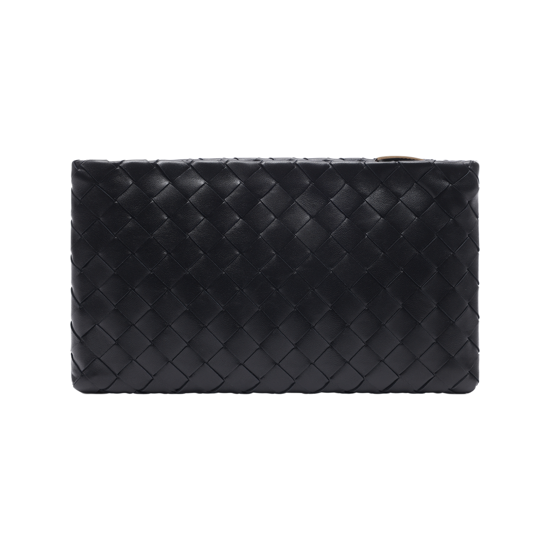 [15% 쿠폰] 보테가 베네타 인트레치아토 스몰 플랫 파우치 블랙([15% 쿠폰] Bottega Veneta Intrecciato Small Flat Pouch Black) - 4