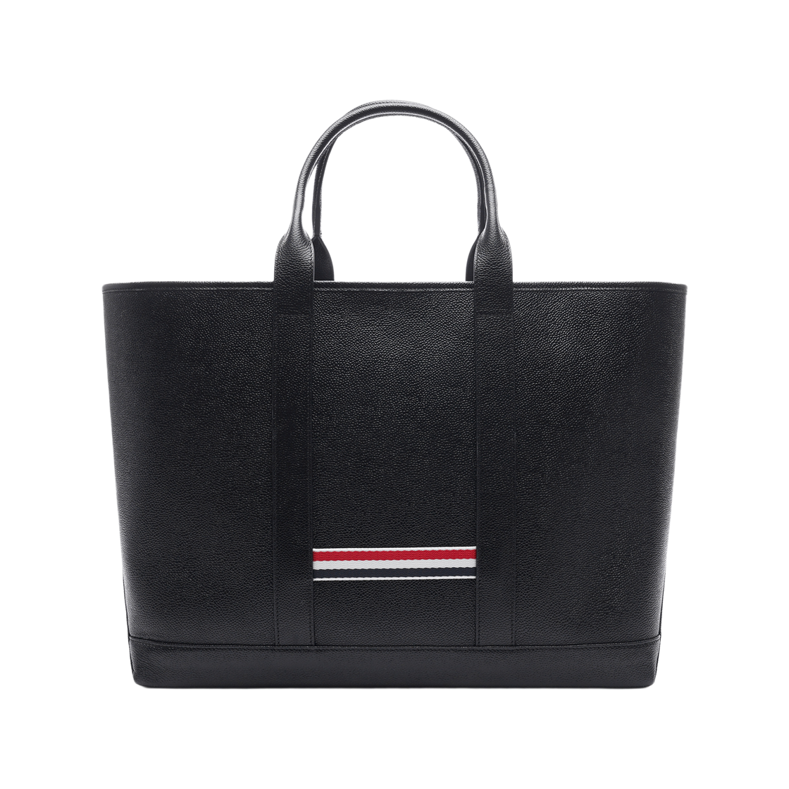 [15% 쿠폰] 톰브라운 페블 그레인 미디움 토트백 블랙([15% 쿠폰] Thom Browne Pebble Grain Medium Tote Bag Black) - 4