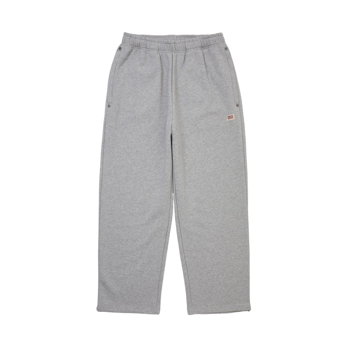 TRB4SPU102MGR True Religion Glorious Straight Sweat Pants - Melange Grey