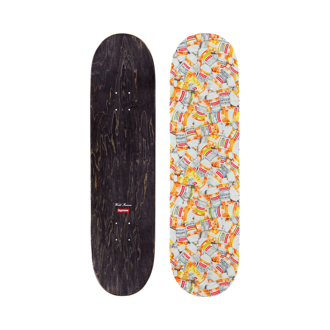 - Supreme Pills Skateboard Multicolor 8.25" x 32" - 26FW