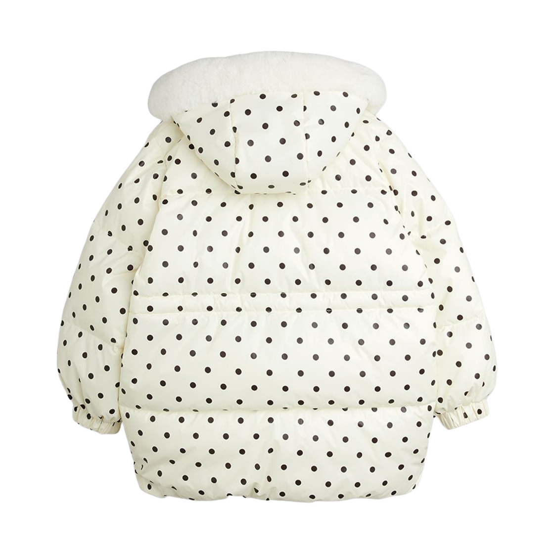 (키즈) 미니 로디니 리츠라츠 패치 헤비 푸퍼 오프 화이트((Kids) Mini Rodini Ritzratz Patch Heavy Puffer Off White) - 2
