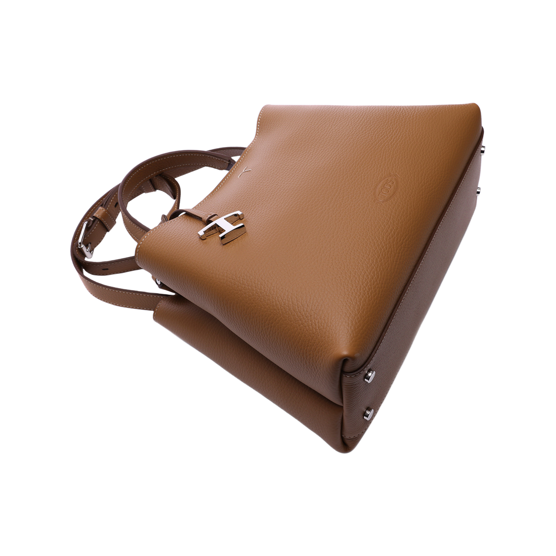 [15% 쿠폰] 토즈 레더 스몰 토트백 브라운 버건디([15% 쿠폰] Tod's Leather Small Tote Bag Brown Burgundy) - 5