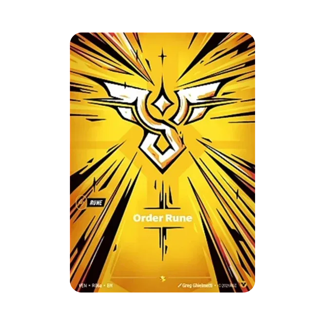 VEN-R06a-F Riftbound Order Rune S AA Foil Vendetta (English Ver.)